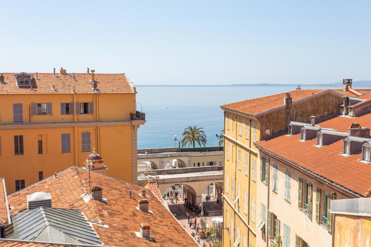 Le Gilly 6 - F3 Exceptionnel, Vue Mer, Moderne, Climatisation, Vieux-Ницца Экстерьер фото